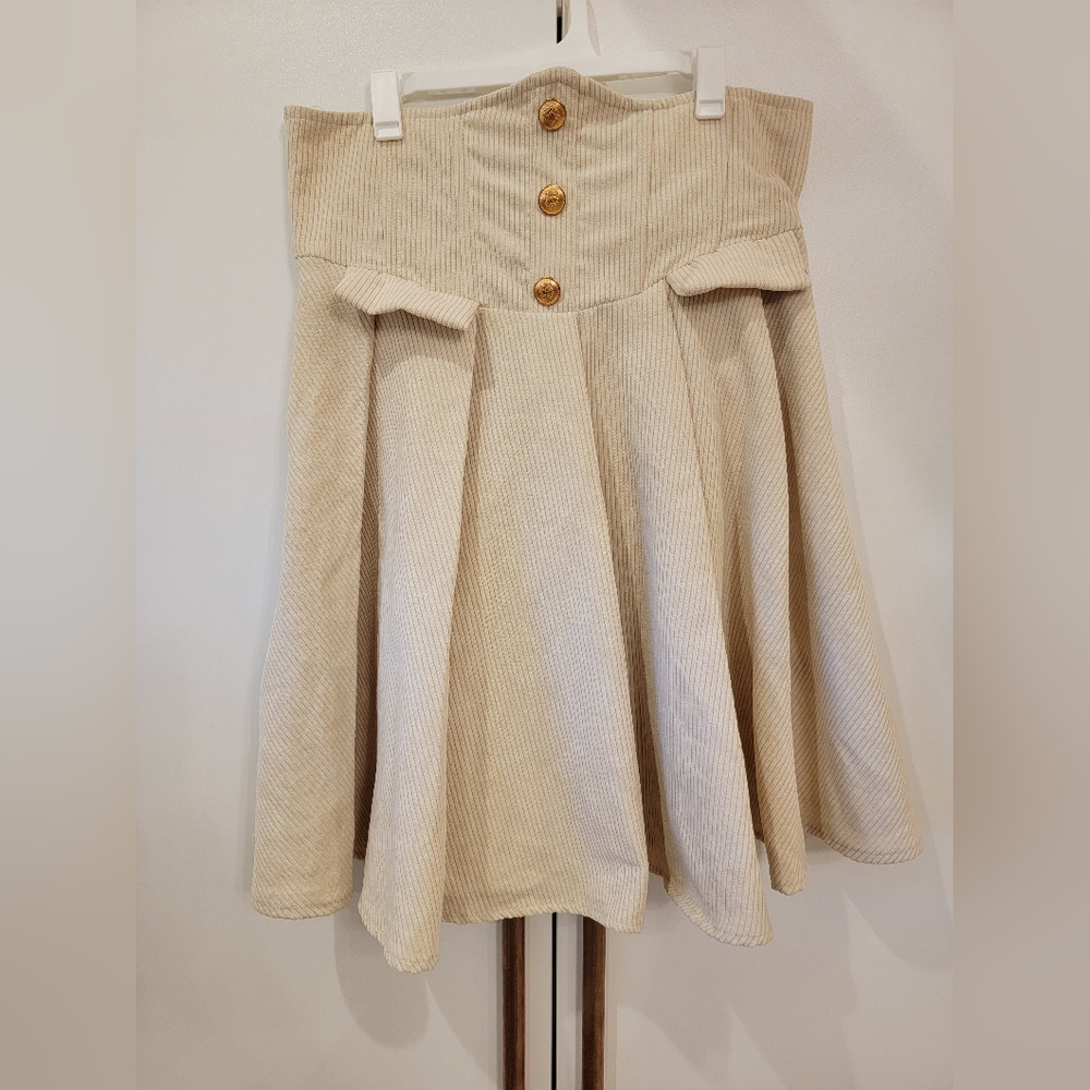 Shein extra high waisted skirt
